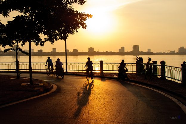 Hanoi is peaceful and hospitable