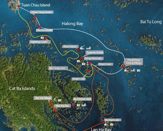 Ha Long Bay, Bai Tu Long Bay, Lan Ha Bay feedback